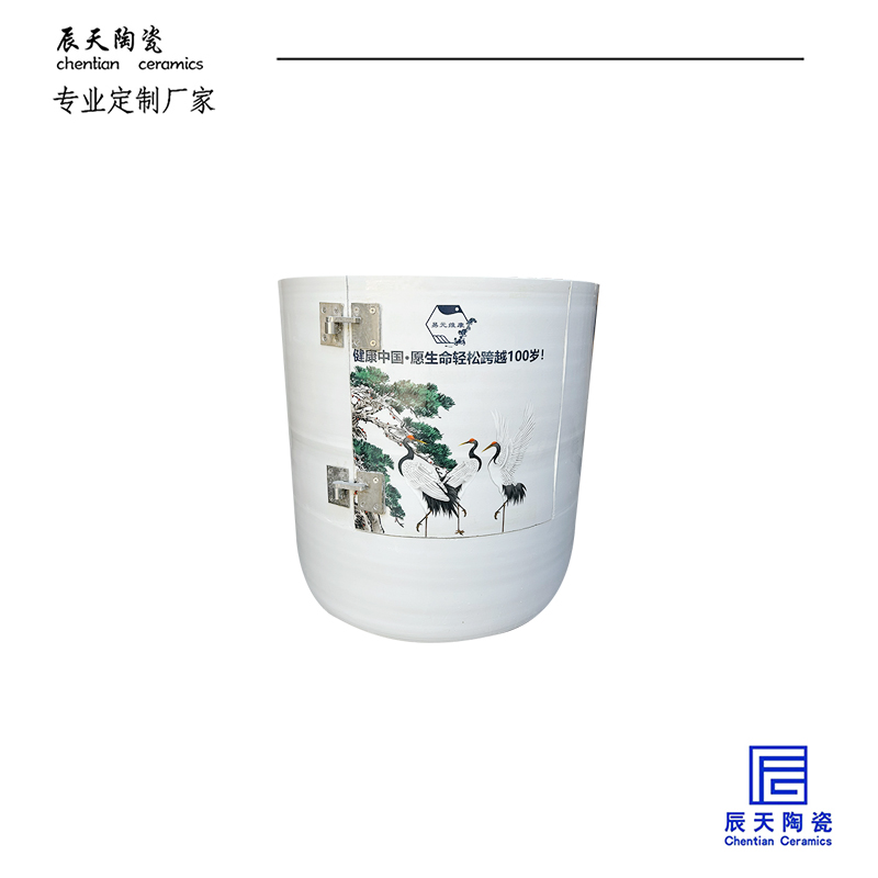 <b>客戶定制 山水陶瓷養生缸</b>
